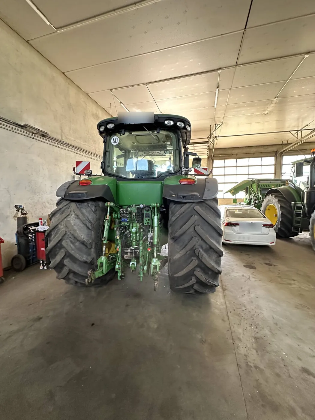 Fotografie 4 z opravy — Oprava palivové nádrže John Deere 8320R