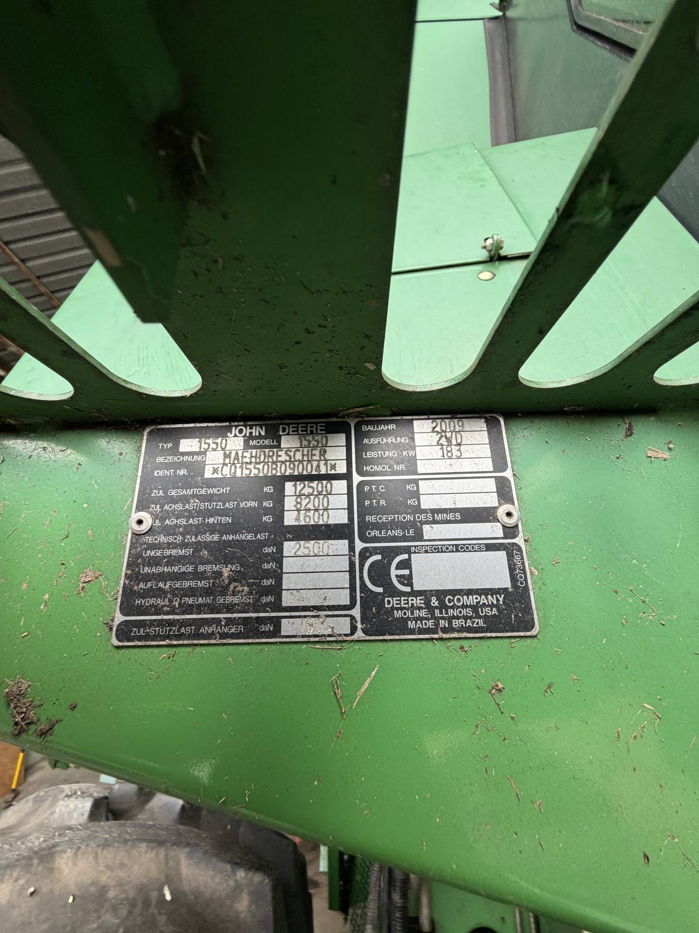 Fotografie 20 z opravy — Oprava palivové nádrže John Deere 1550