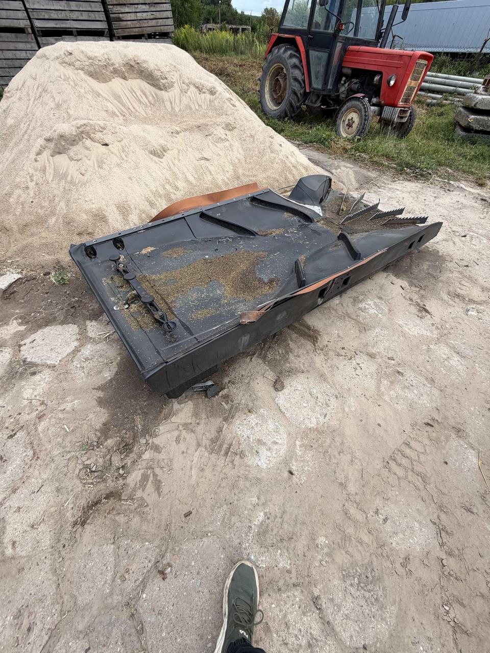 Fotografie 16 z opravy — Oprava vynášecího dna Massey Ferguson Ideal 7