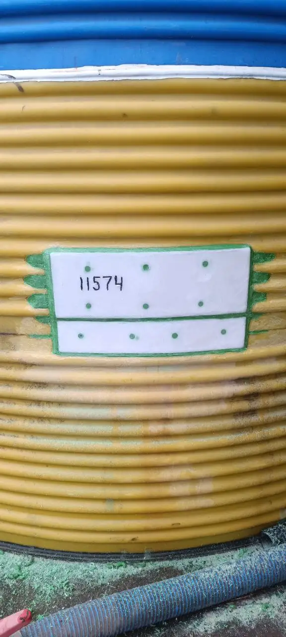 Fotografie 5 z opravy — Oprava stacionární nádrže — praskliny 10–15 cm