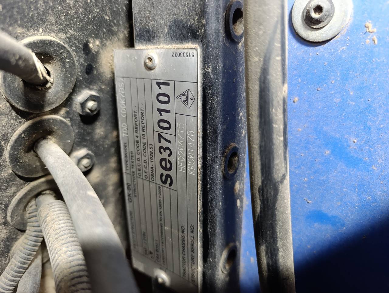 Fotografie 5 z opravy — Oprava palivové nádrže New Holland T5