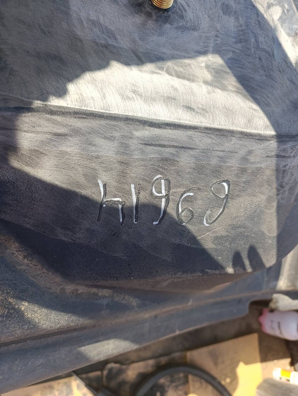 Fotografie 11 z opravy — Oprava palivové nádrže Case 8250