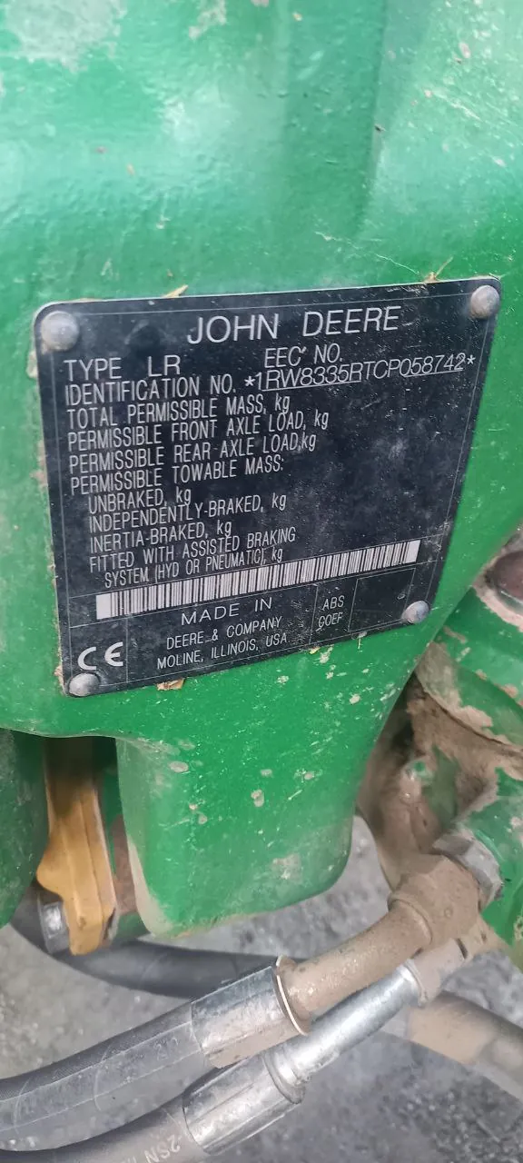 Fotografie 12 z opravy — Oprava palivové nádrže John Deere 8335
