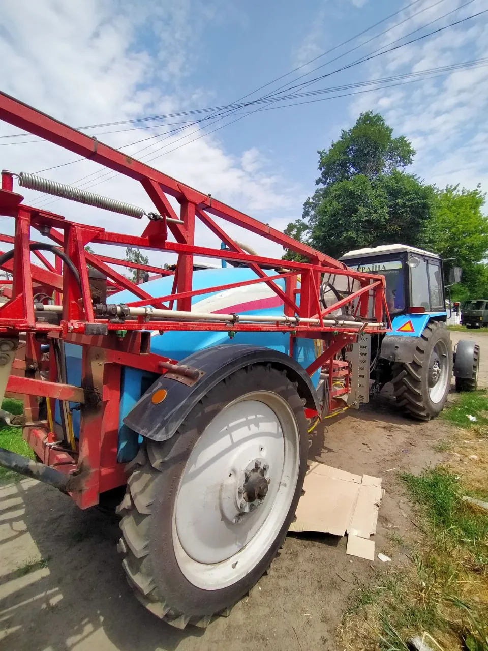 Fotografie 3 z opravy — Oprava nádrže postřikovače — zakázka 85048