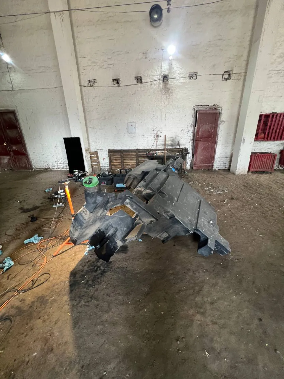 Fotografie 11 z opravy — Oprava palivové nádrže Claas Lexion 580