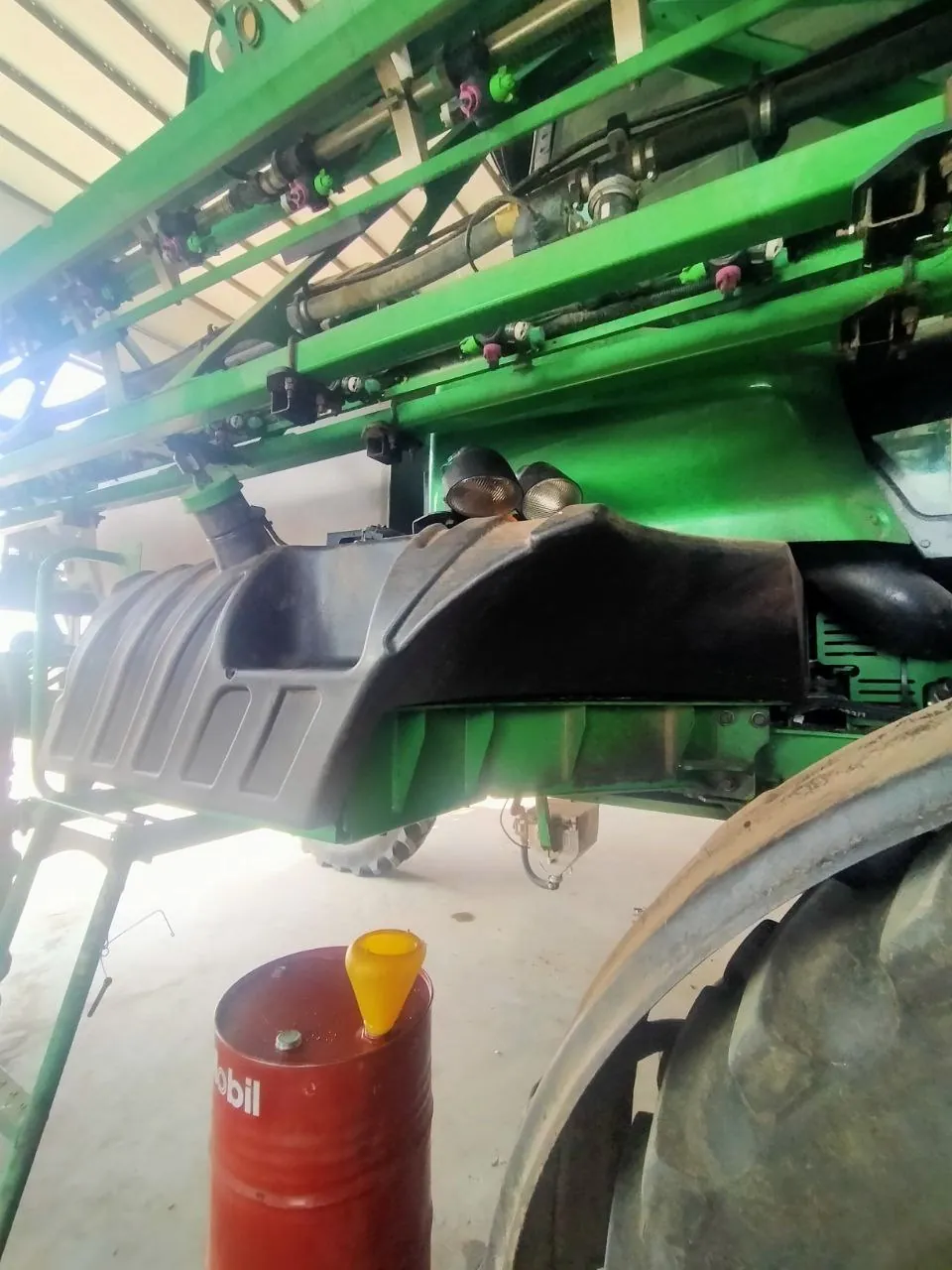 Fotografie 7 z opravy — Oprava palivové nádrže John Deere — září 2023