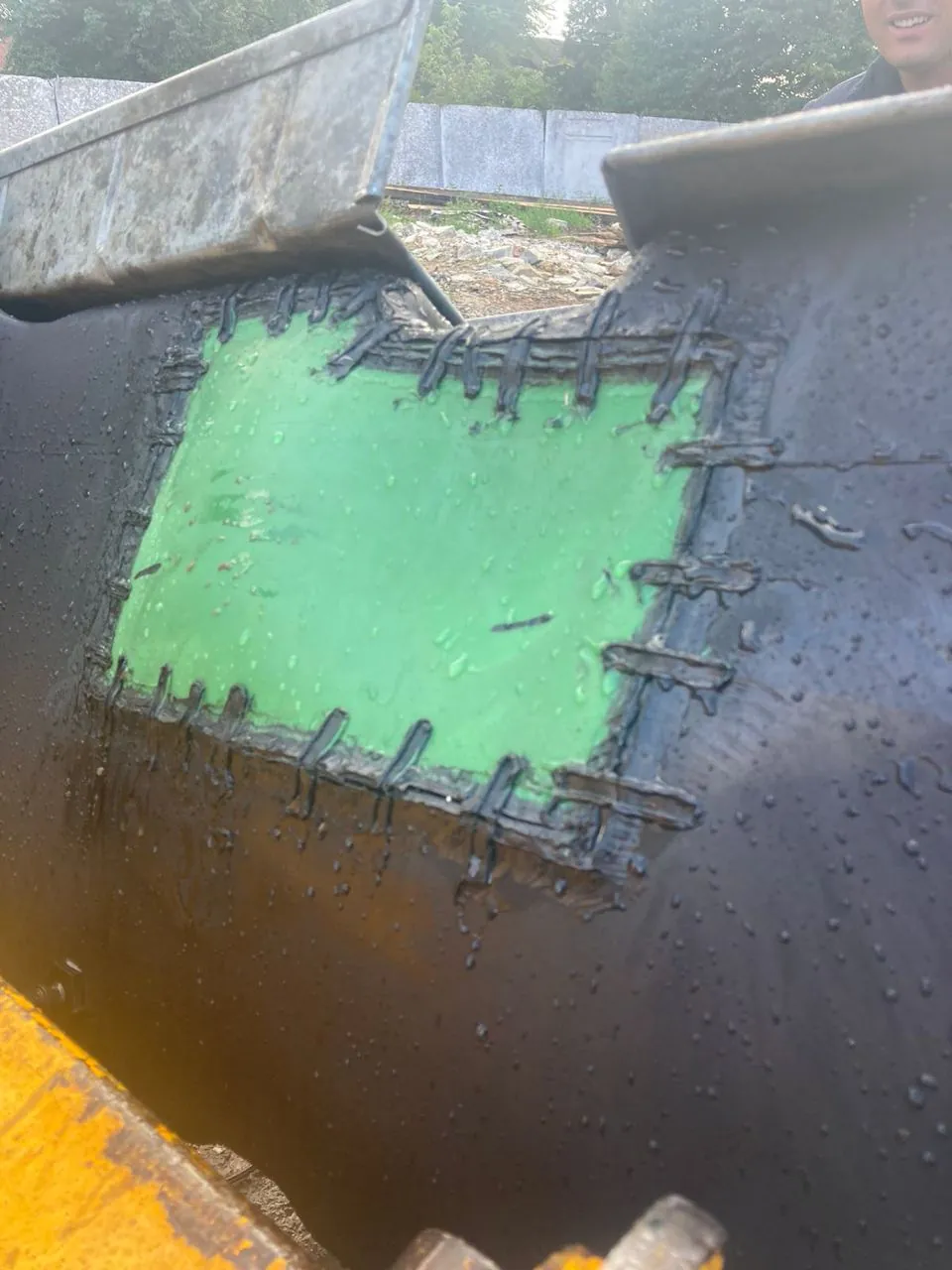 Palivová nádrž — Claas Lexion 760