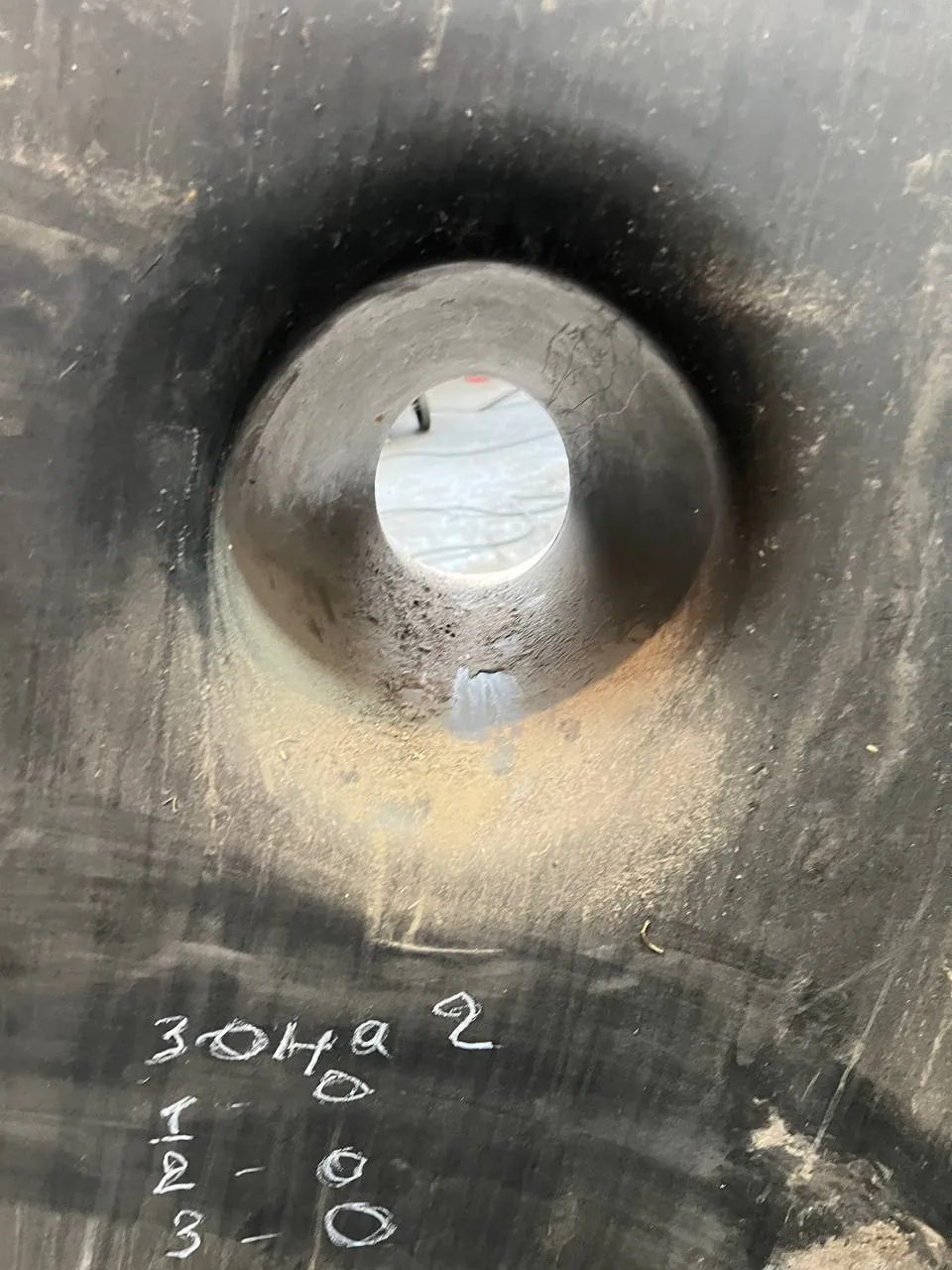 Fotografie 6 z opravy — Oprava palivové nádrže u kombajnu