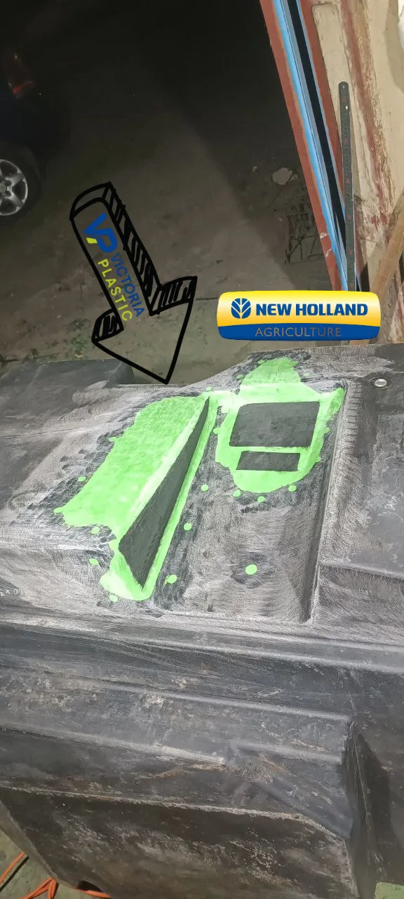 Svar obnovené palivové nádrže New Holland — konečný výsledek